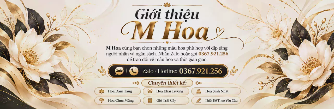 Ảnh bìa Shop hoa tươi Phường Chợ Lớn Hồ Chí Minh - Hoa cho những dịp đáng nhớ